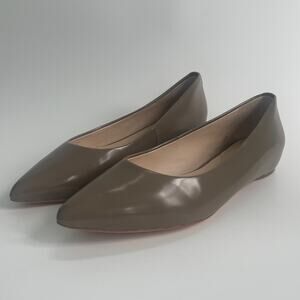 Cole Haan Brenna Skimmer Flats in Walnut Leather 6.5 B